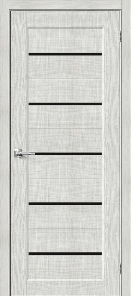 Межкомнатная дверь Мода-22 Black Line Bianco Melinga BR6067
