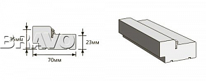 Товар Коробка 2100x70x35 (п) BRK1261
